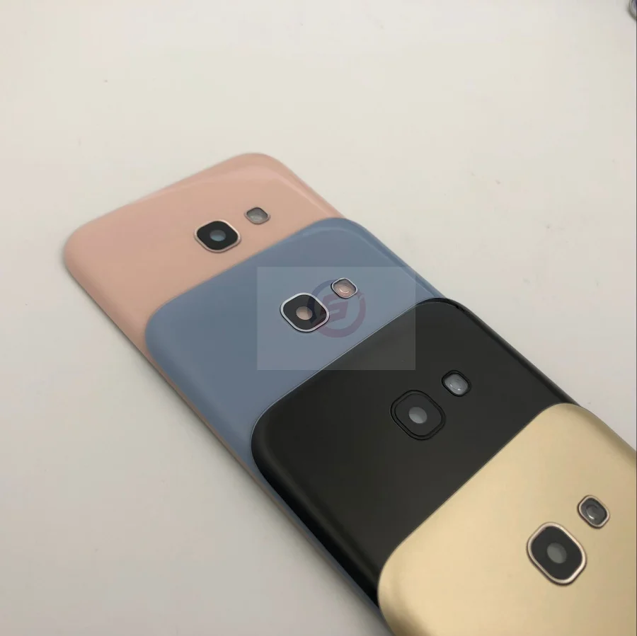 Заднее стекло для SAMSUNG Galaxy A3/A5/A7 задняя крышка для батареи A320 A520 A720 Задняя Дверь Корпус чехол Замена