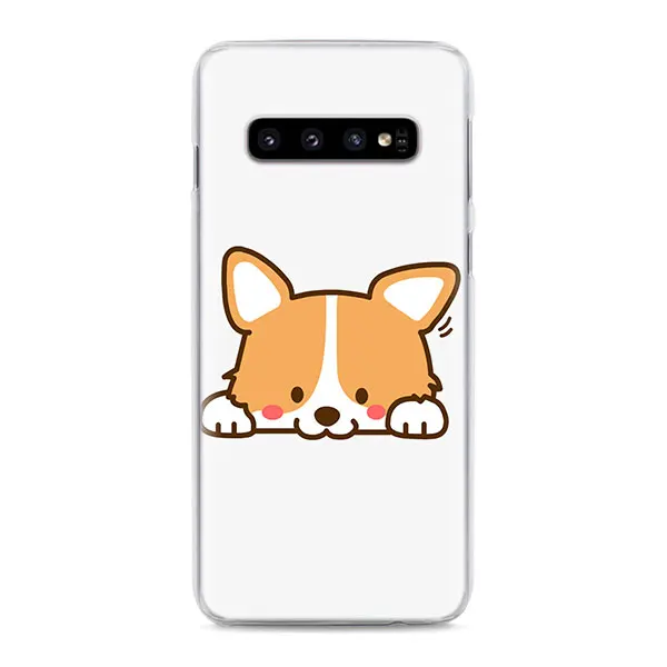 10 Каваи Шиба корги собака чехол s для samsung Galaxy S10e S10 S8 S9 Plus M10 M20 M30 A50 S6 S7 Edge жесткий чехол - Цвет: 10