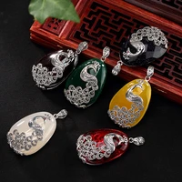 2018 rushed real pomegranate peacock pendant restoring ancient ways female sank wholesale high grade sweater chain to hang