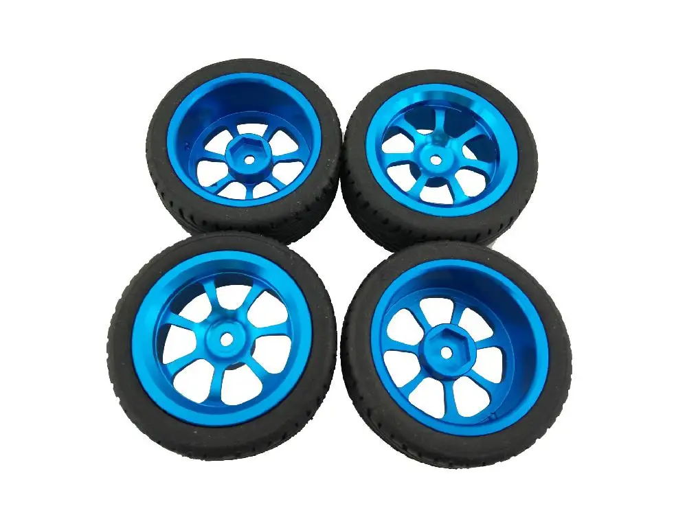 LeadingStar 4 шт. легкосплавные диски и шины RC автомобильные колеса для 1/18 WLtoys A959 B A969