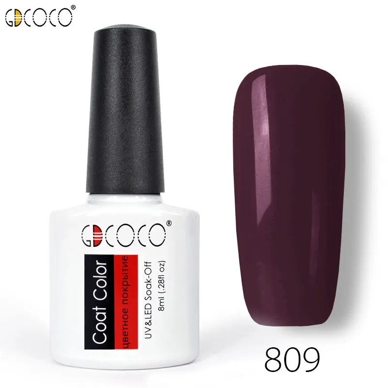 809 86102 Soak Off праймер гель, GDCOCO 8 мл Лак для ногтей, Базовое покрытие, верхнее покрытие, матовый гель лак Ultra Bond No Acid Primer Hybrid Basegel - Цвет: 809