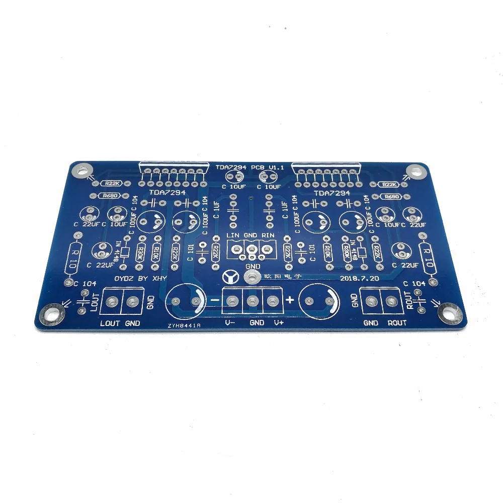 Плата усилителя мощности TDA7294|pcb tda7294|pcb boardpcb amplifier board |
