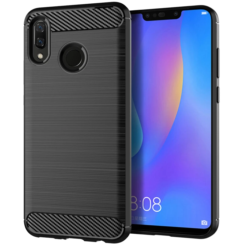 Для huawei Y9 2019 чехол матовая текстура мягкий из термопластика силиконовый
