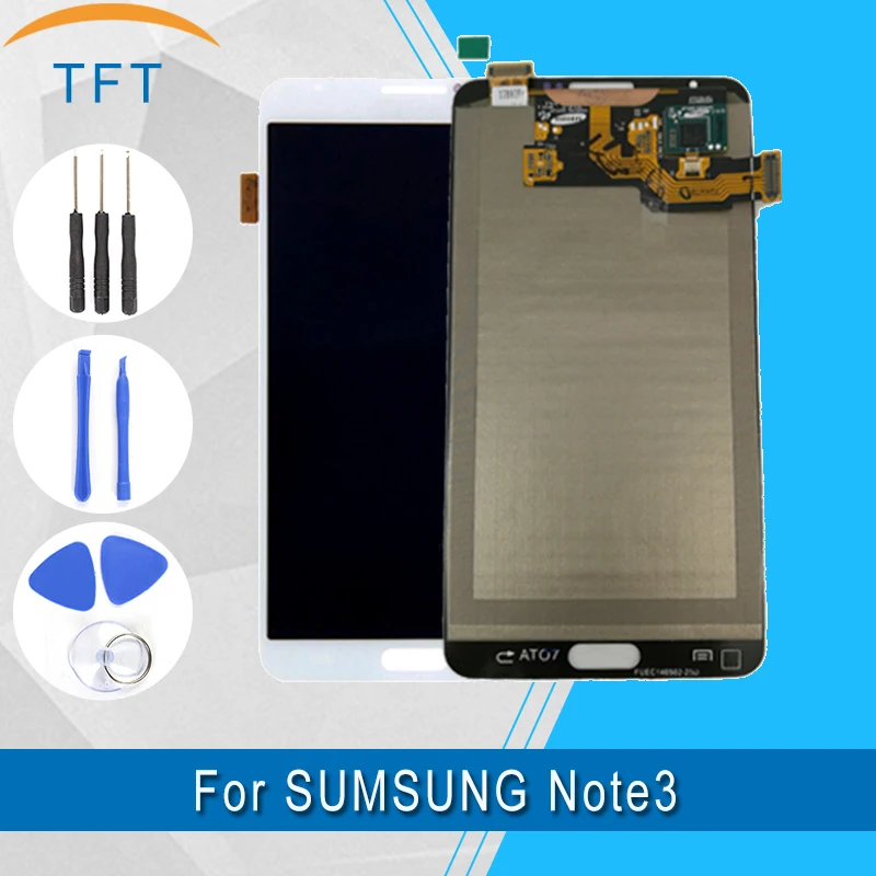 Для samsung Galaxy Note 3 дисплей сенсорный экран планшета Ассамблеи с яркость