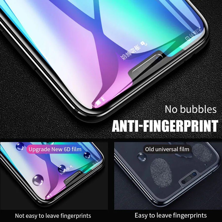 6D Full Glue Cover Tempered Glass for Huawei P20 Pro P30 Lite Nova 3 3i 4 2i 3E 4E Screen Protector Protective Film | Мобильные