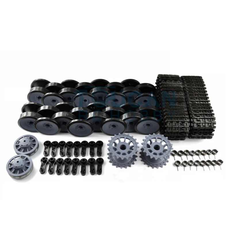 HengLong 1/16 Танк немецкий Tiger I RC 3818 полный комплект пластиковой системы движения