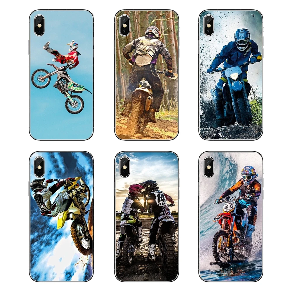 Горячая Распродажа кроссовых грязевых велосипедов для iPod Touch iPhone 4 4S 5 5S 5C SE 6 6S 7 8 X XR