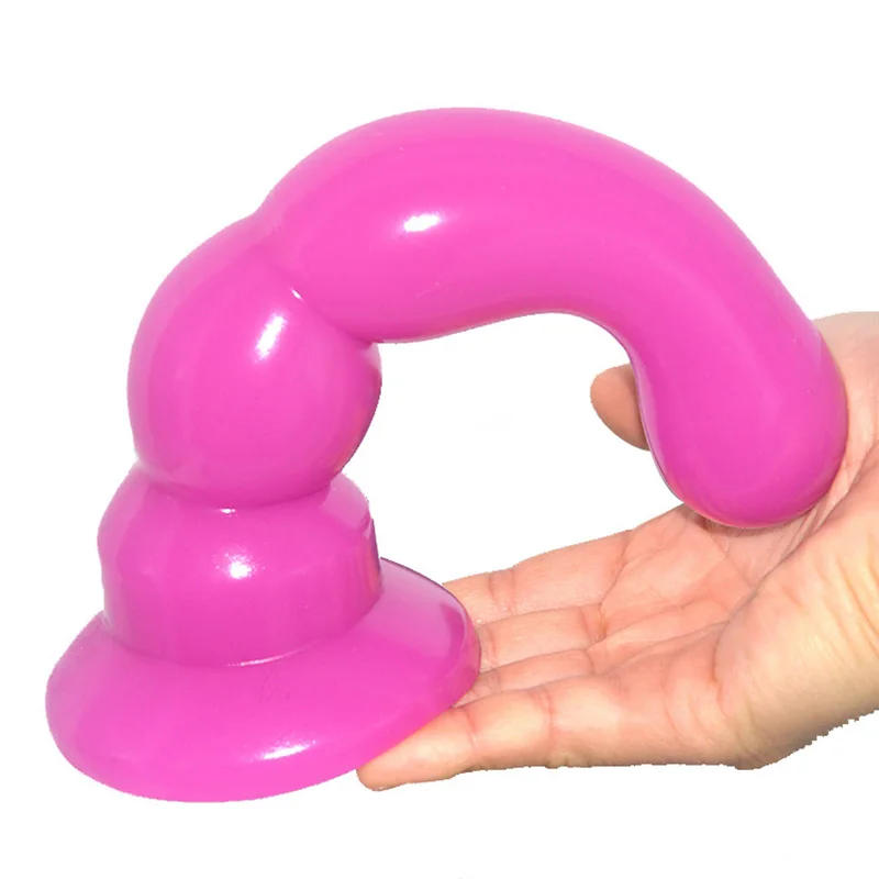 Романтический фиолетовый анальный Dildo7.87 дюймов длинная свеча Анальная пробка