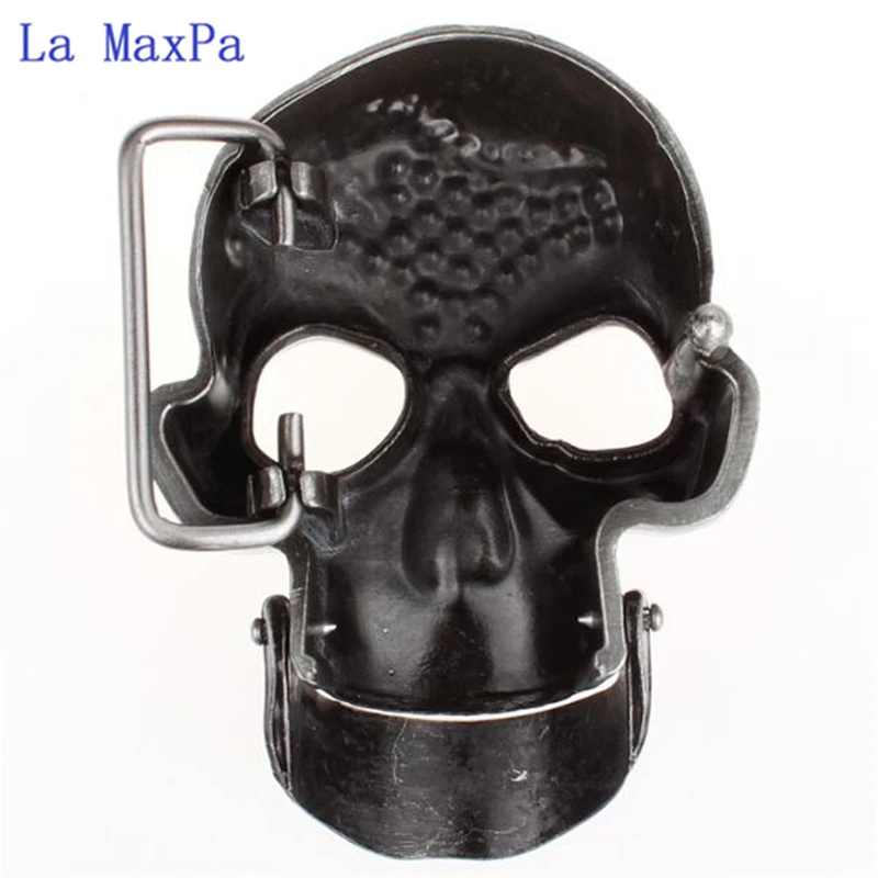 Модная одежда по оптовым ценам мужской ремень Большой Череп с металлической