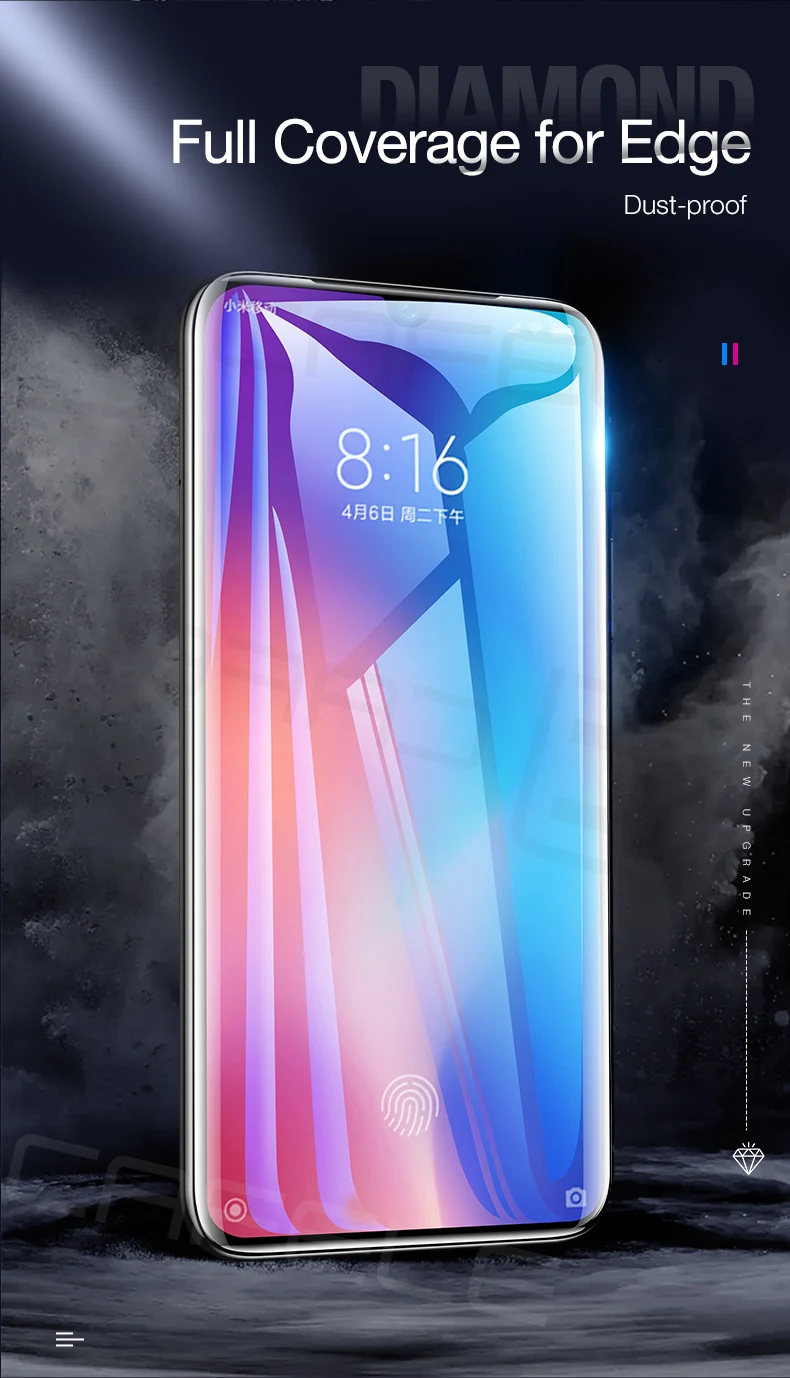 Закаленное стекло CAFELE для Xiaomi mi 9 8 6 5S A1 A2 POCOPHONE F1 Red mi note 7 k20 pro 5X 6X защита экрана HD чистая стеклянная пленка
