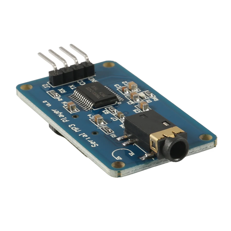 

New YX5300 UART TTL Serial Control MP3 Music Player Module Support MP3/WAV Micro SD/SDHC Card For Arduino/AVR/ARM/PIC 3.2-5.2V