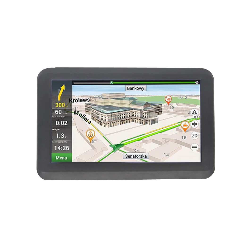 Автомобильный видеорегистратор Elebest A7002S 7 дюймов GPS Android 4 сенсорный экран 1080 P Wi Fi