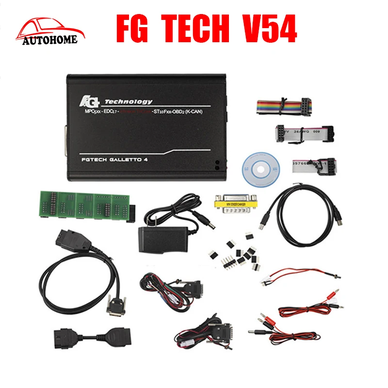FGTech Galletto 4 Мастер V54 ЭБУ инструмент FG Tech V 54 полный набор мастер FG-tech bs Поддержка BDM