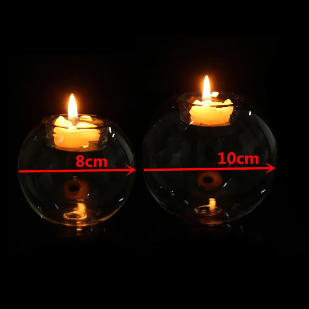 Романтический хрустальный стеклянный подсвечник для свадьбы бара вечеринки