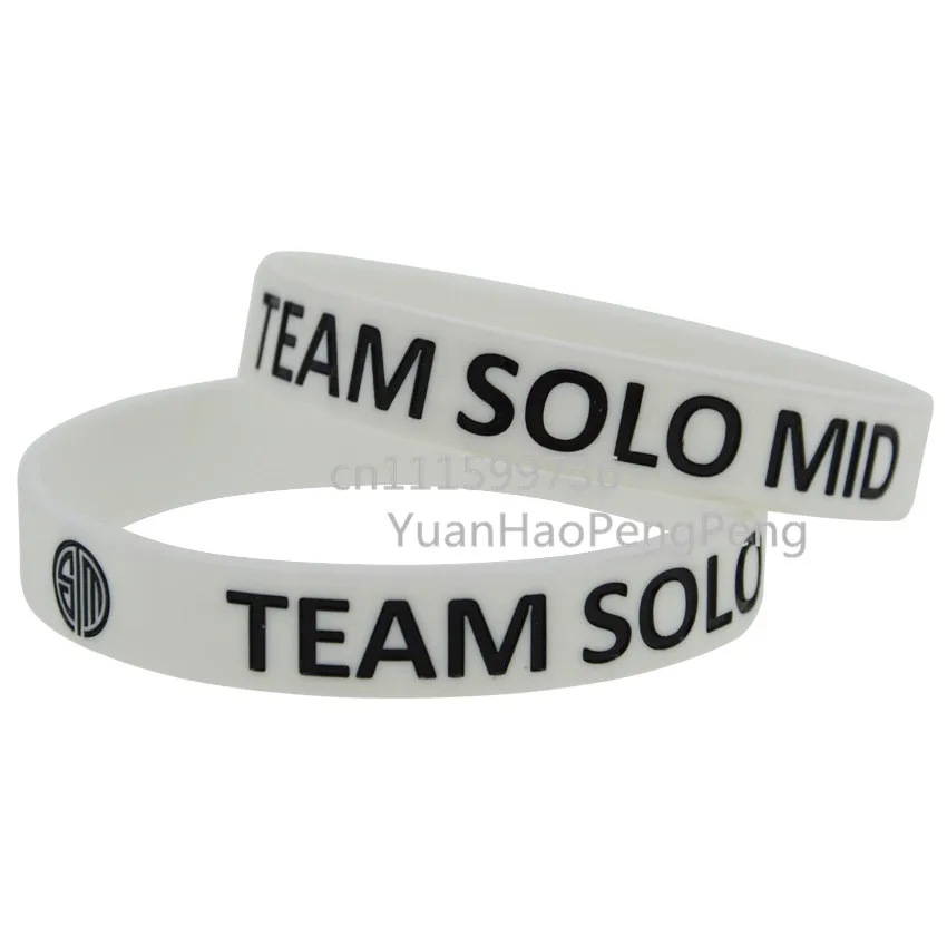 1 шт. Team Solomid SKT T1 оригинальный и Fnatic силиконовый браслет 5 цветов | Украшения