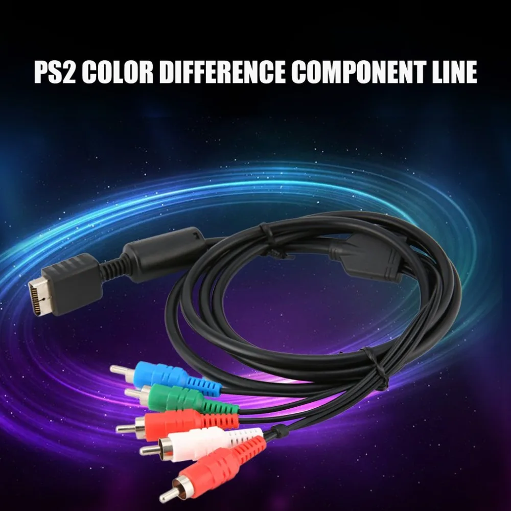 180 см компонент HD RCA AV видео аудио кабель Шнур для SONY Playstation 2 3 PS2|Кабели| |