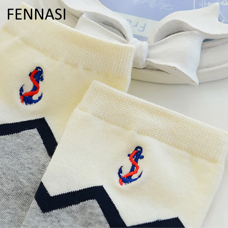 FENNASI Cotton Women Thigh High Stockings Sweet Kawaii Over Knee White Cute Girl Japanese | Женская одежда