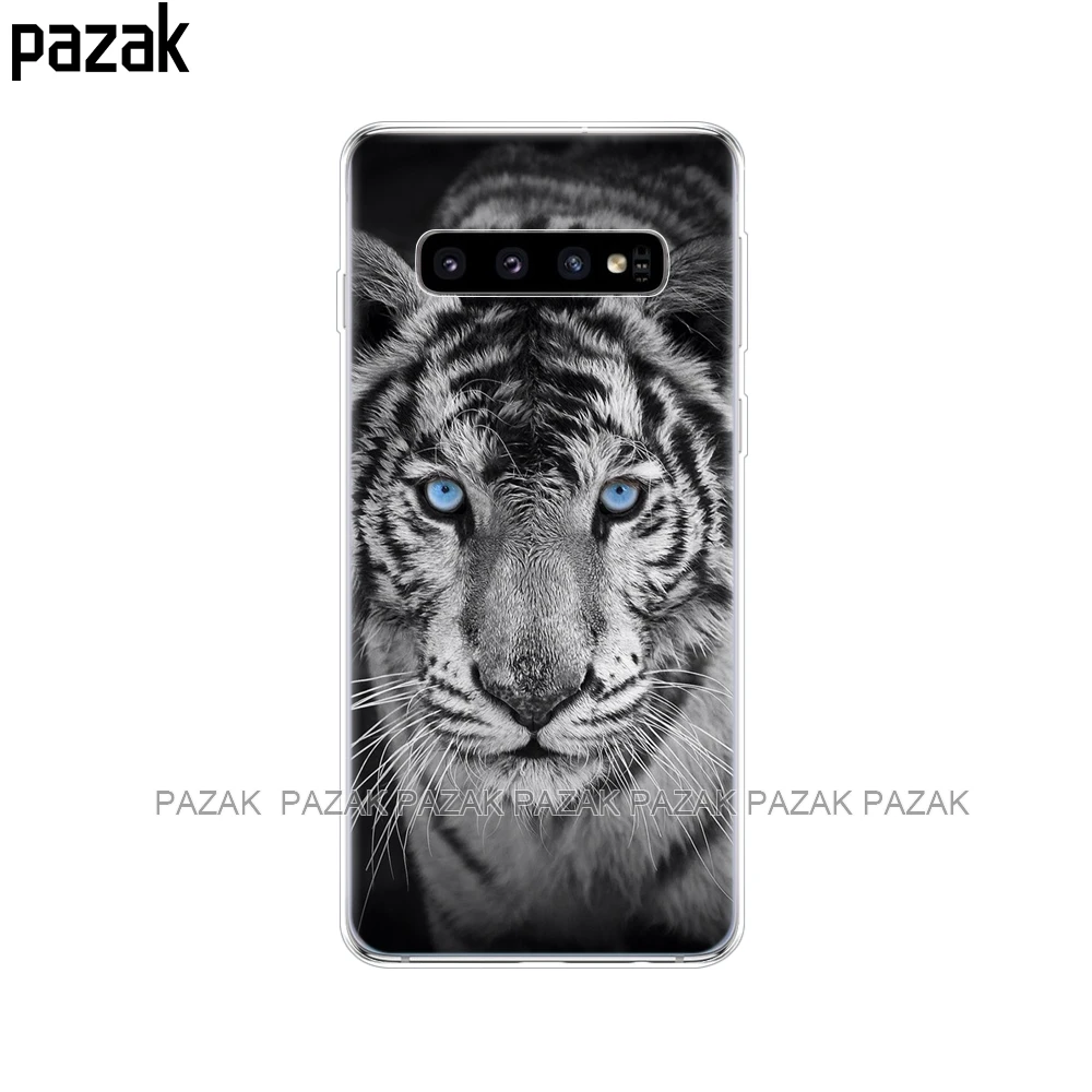 61368 Чехол для samsung Galaxy S10 S10Plus, силиконовый чехол из ТПУ для телефона S10 E, чехол для samsung S10 Plus G975F S 10 SM-G973F, чехол-бампер - Цвет: 61368
