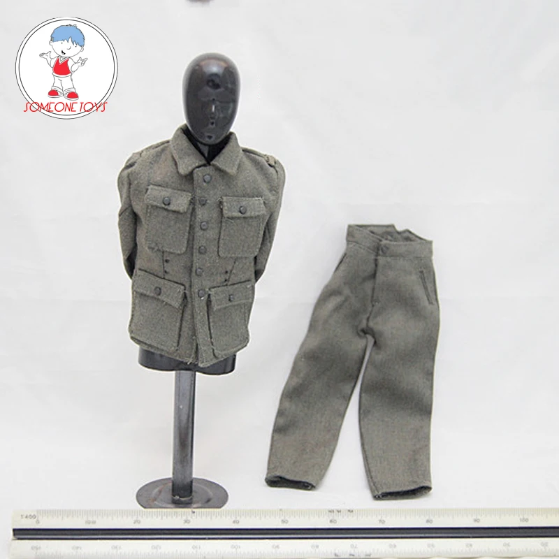 DID масштаб 1/6 DIY фигурки солдат Второй мировой войны одежда M42 костюм Gunman мужская