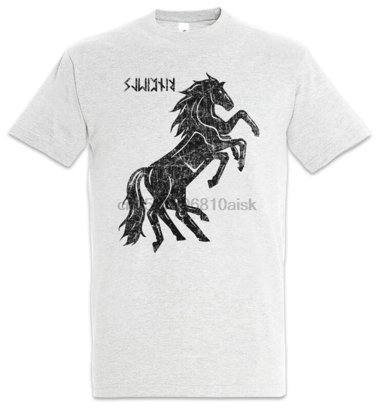 Sleipnir II футболка Odhins Horse Odin Valhalla Thor Loki Viking Vikings Valhall|Мужские футболки| |