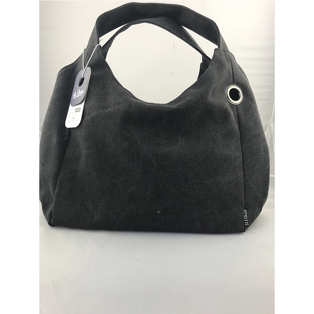 Скидка 10%! Настоящие фото Для женщин Повседневное холст сумки известный дизайнер