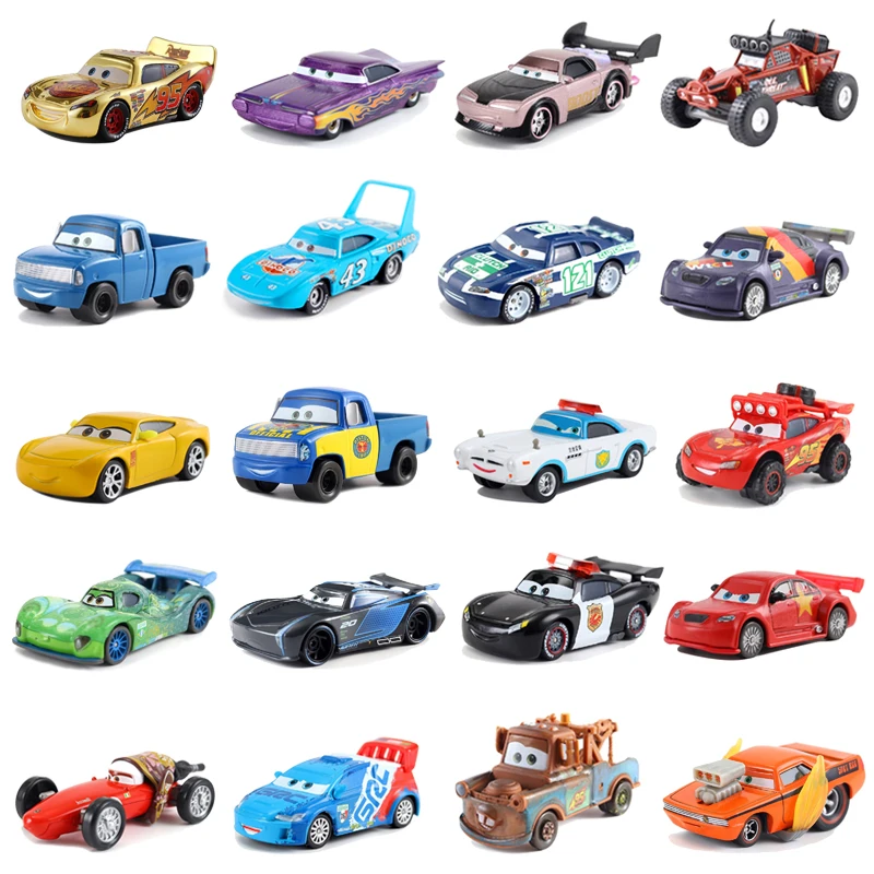 Машинка игрушечная из металлического сплава Disney Pixar тачки 3 1:55|Наземный
