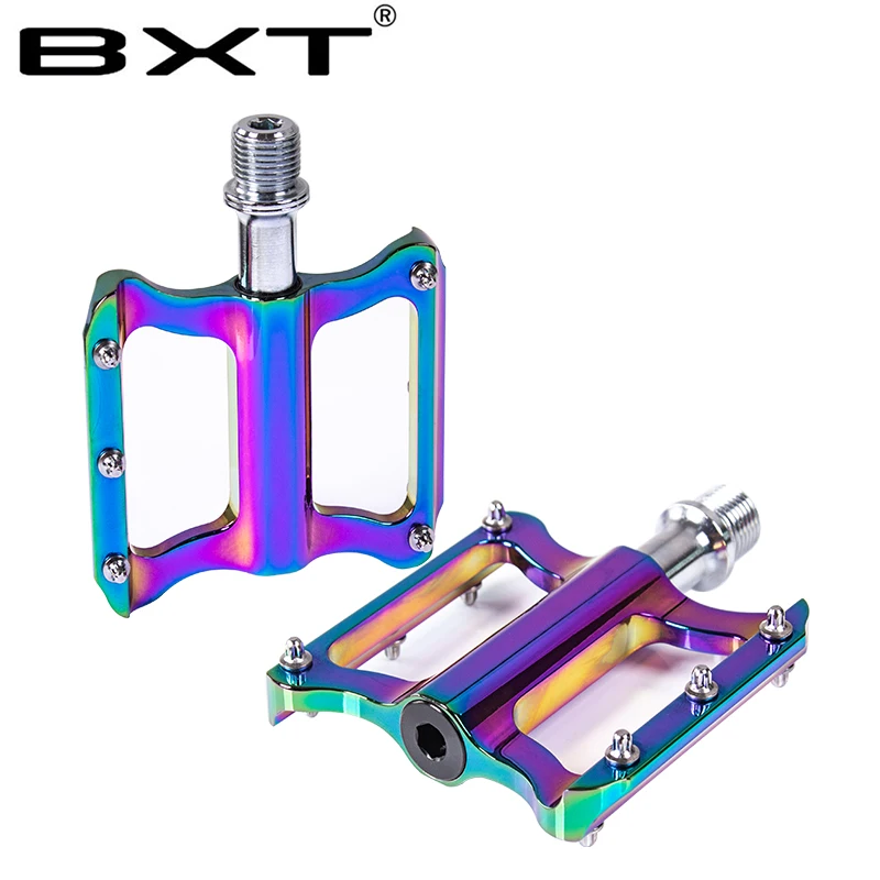 Новая Сверхлегкая педаль CNC алюминиевый/сплав корпус для горного велосипеда