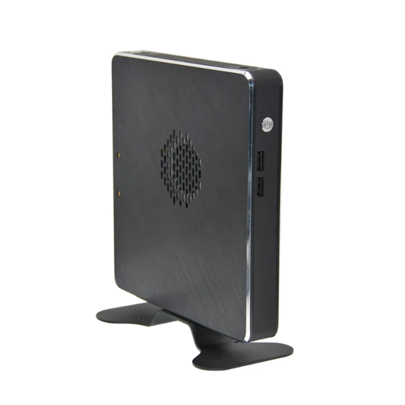 Новейший Самый дешевый мини-ПК с вентилятором Intel Dual Core 7500U HD Graphics 520 HDMI VGA 4 * USB3.0