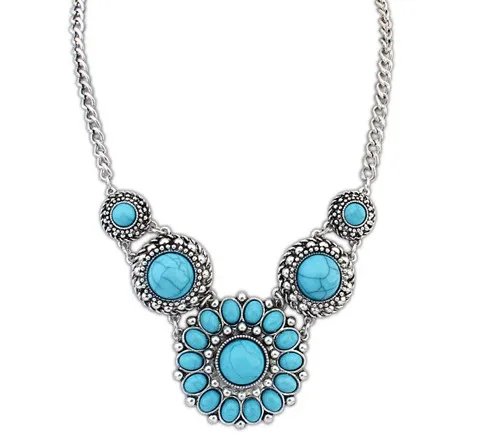 Лидер продаж модные украшения 3 вида цветов чокер ожерелье для женщин вечеринок в богемном стиле с