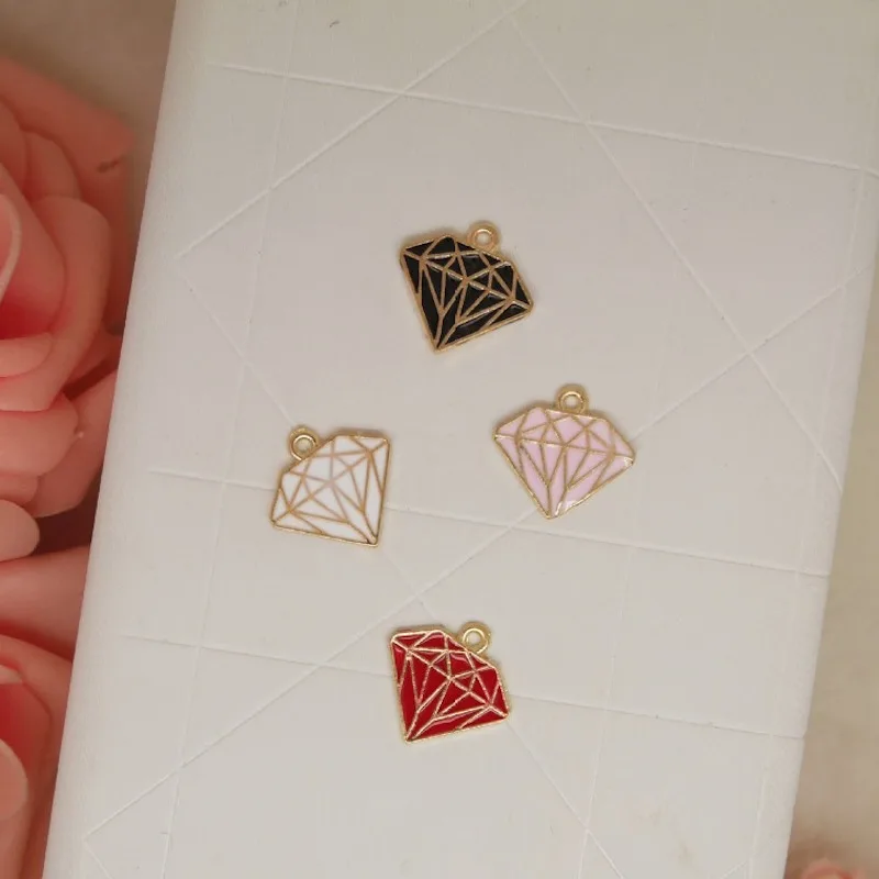 Подвеска из эмалированного сплава, 4 цвета, 20 шт./лот