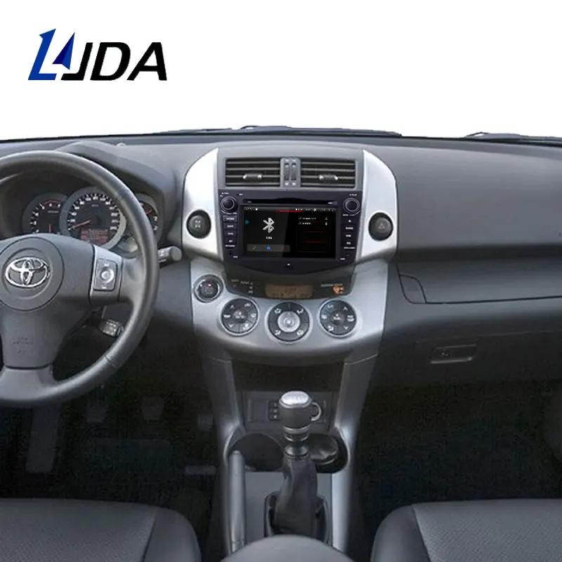 Автомагнитола Carplay DSP 2 Din Android 10 для Toyota RAV4 RAV 4 2007 2011 Автомобильный мультимедийный