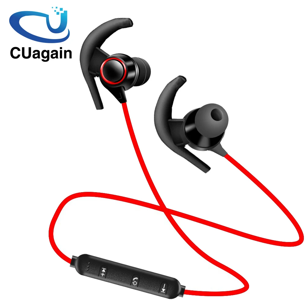 Новинка QH01 Bluetooth V4.1 наушники с микрофоном беспроводные спортивные IPX4 стерео