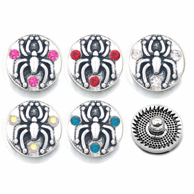 

Hot Sale 059 Flower 3D 12mm Metal Snap Button For Bracelet Necklace Interchangeable Jewelry Women Accessorie Findings