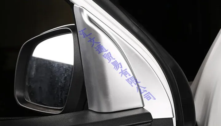 Для Hyundai ix35 2018 2019 ABS хромированный Интерьер Передняя дверь треугольная крышка