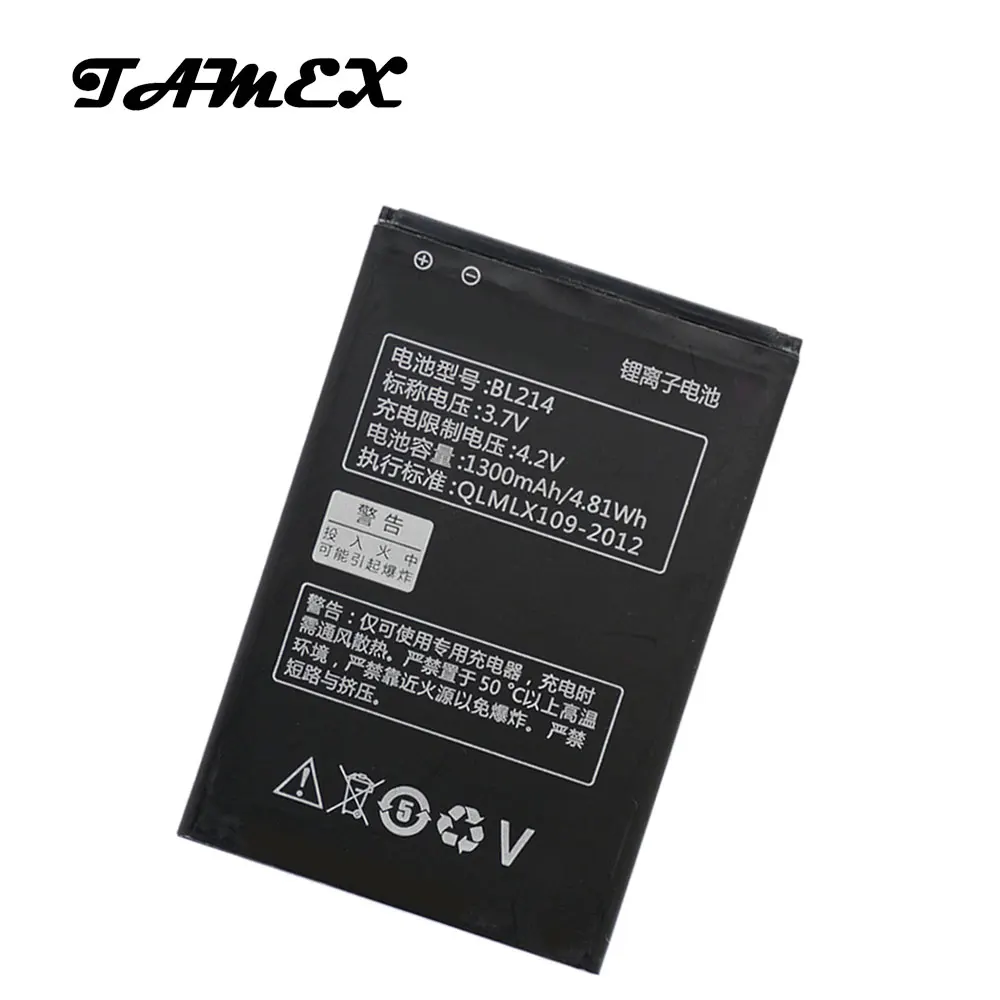 BL214 литий-ионная сменная батарея для Lenovo A300T A269I A208t A218t A269 A305E A316 A360E A316I 1300mAh