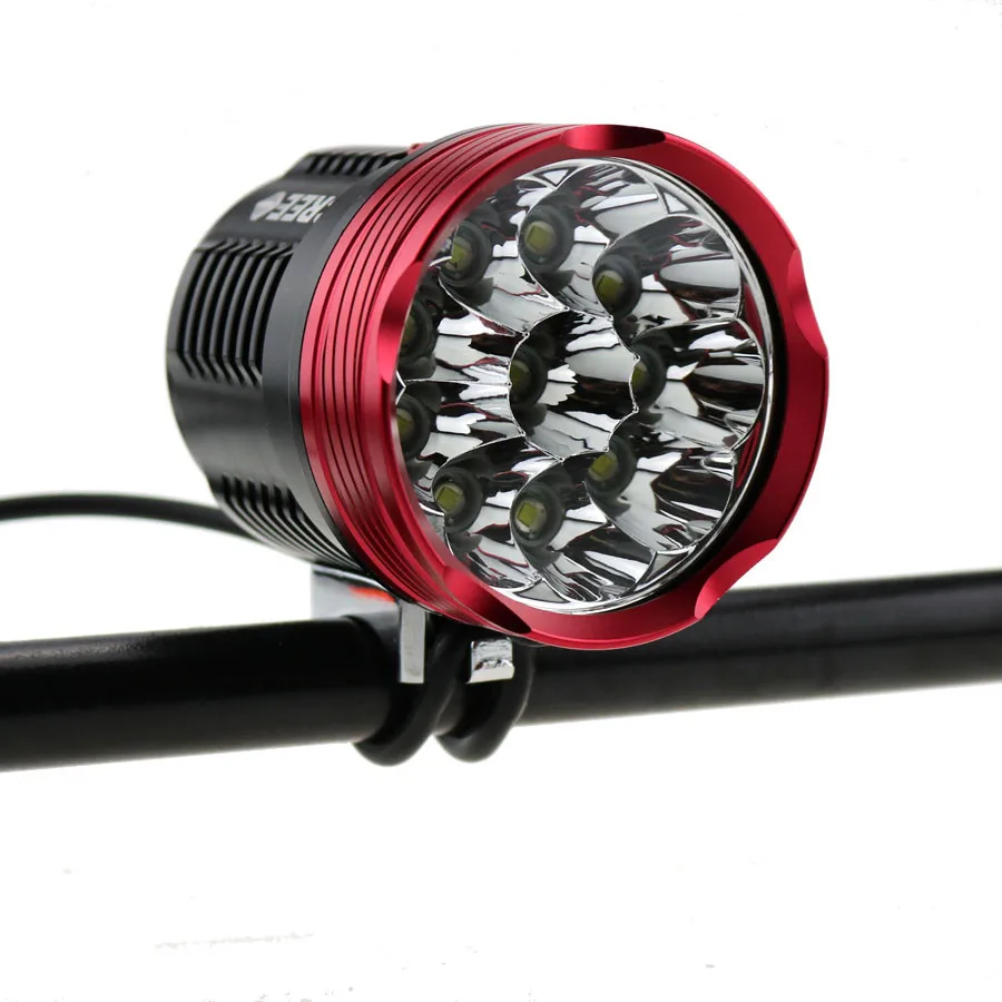 8,4 в 20000 люмен 10T6 велосипедный светодиодный светильник bicicleta 10x CREE XM-L T6 светодиодный велосипедный светильник для горного велосипеда 3 режима переключения