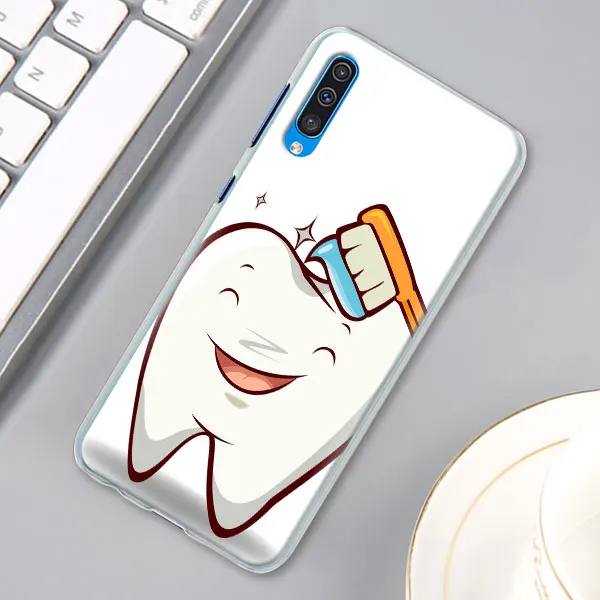 Стоматолог зубов чехол КРЫШКА ДЛЯ samsung Galaxy A30 A40 A50 A70 A6 A8 плюс A7 A9 M30 чехол для телефона Coque - Цвет: 15
