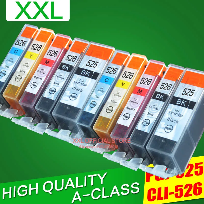 For Canon IX6550 MG5150 Ink Cartridge PIXMA IX 6550 MG 5150 Printer ink PGI525 | Компьютеры и офис