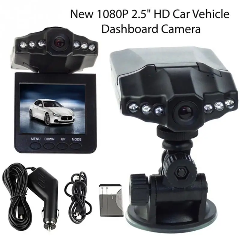Авто 1080p Full HD автокамера Автомобильный видеорегистратор Автомобильная камера