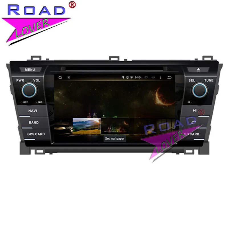 Roadlover Android 9.0 Car Multimedia DVD Player Radio For Toyota Corolla 2013- Stereo GPS Navigation Automagnitol 2Din HD Screen |