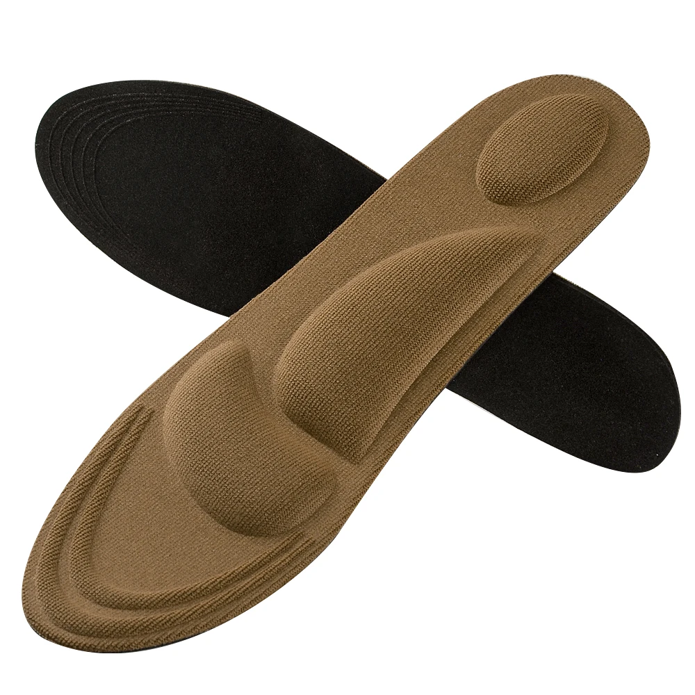 4D Спортивная губка мягкие стельки для обуви на высоком каблуке ортопедический