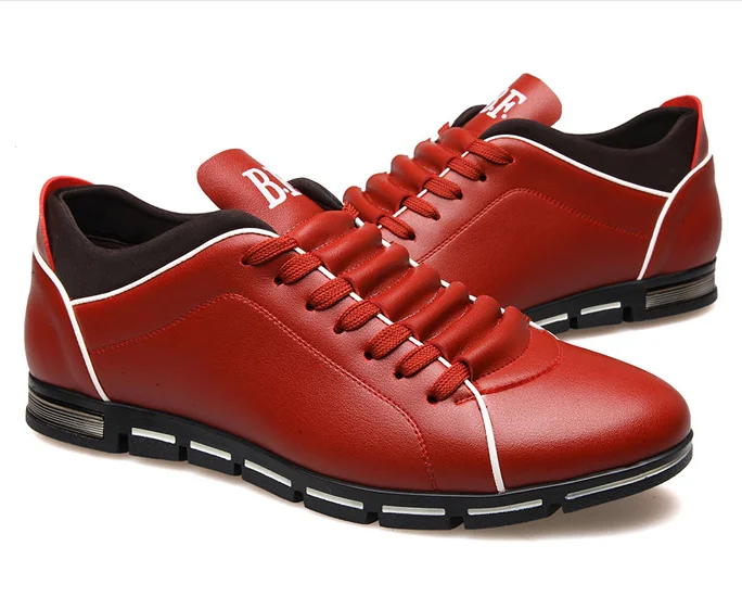 Мужские модные повседневные кроссовки XEK 2018 кожаная обувь для мужчин летняя