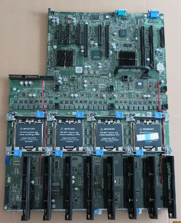 Применяется для DELL 0P703H P703H CN-0P703H Серверная материнская плата PowerEdge R910 без ЦП