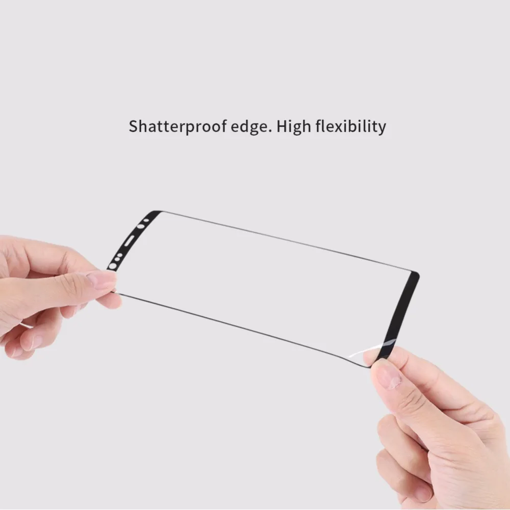 NILLKIN для Samsung Galaxy Note 8 3D 0.1 мм полное покрытие AP + Pro взрывозащищенные мягкие