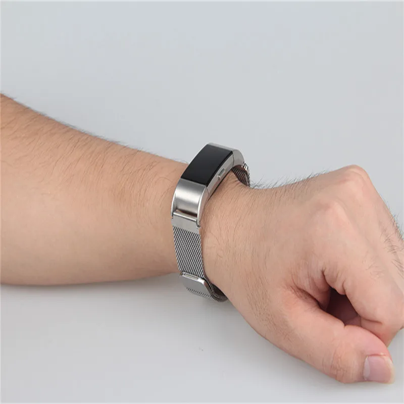 VIGOSS 2017 новые Milanese Loop магнитные часы Band для Fitbit заряд 2 полосы Нержавеющая сталь