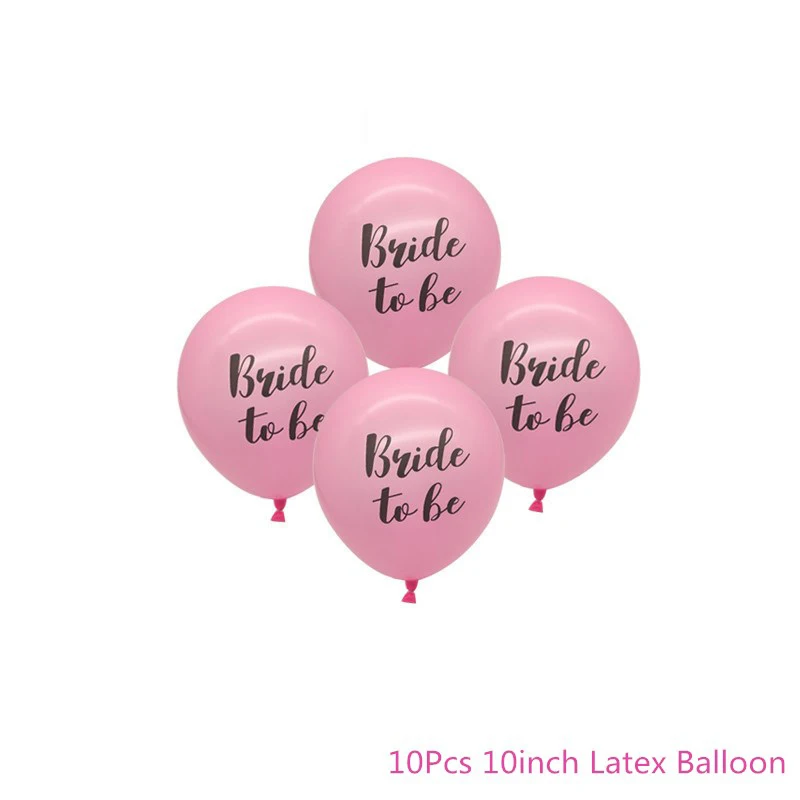 Pink Chicinlife розовое золото буквы "Bride to be" Фольга шар детский ободок-Тиара девичник вечерние украшения Свадебные Душ Поставки - Цвет: Pink
