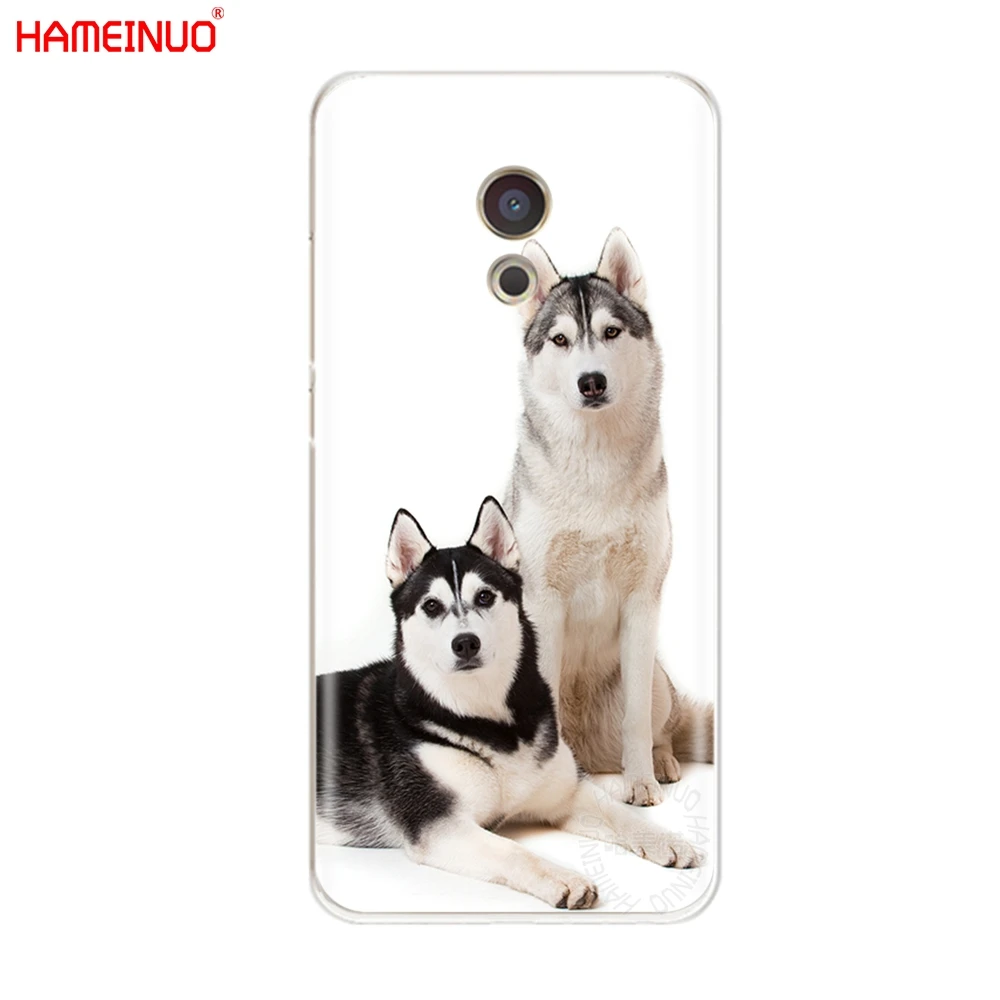 HAMEINUO husky чехол для щенка Meizu M6 M5 M5S M2 M3 M3S MX4 MX5 MX6 PRO 6 5 U10 U20 note plus|case for meizu|phone casescase plus |