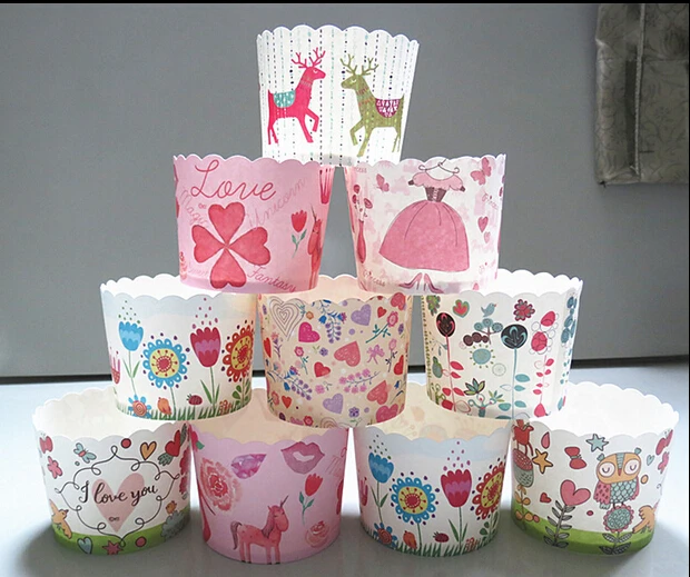 Милое Рождественское украшение для кексов 3000 шт.|baking cups|cupcake casesmuffin cupcake |