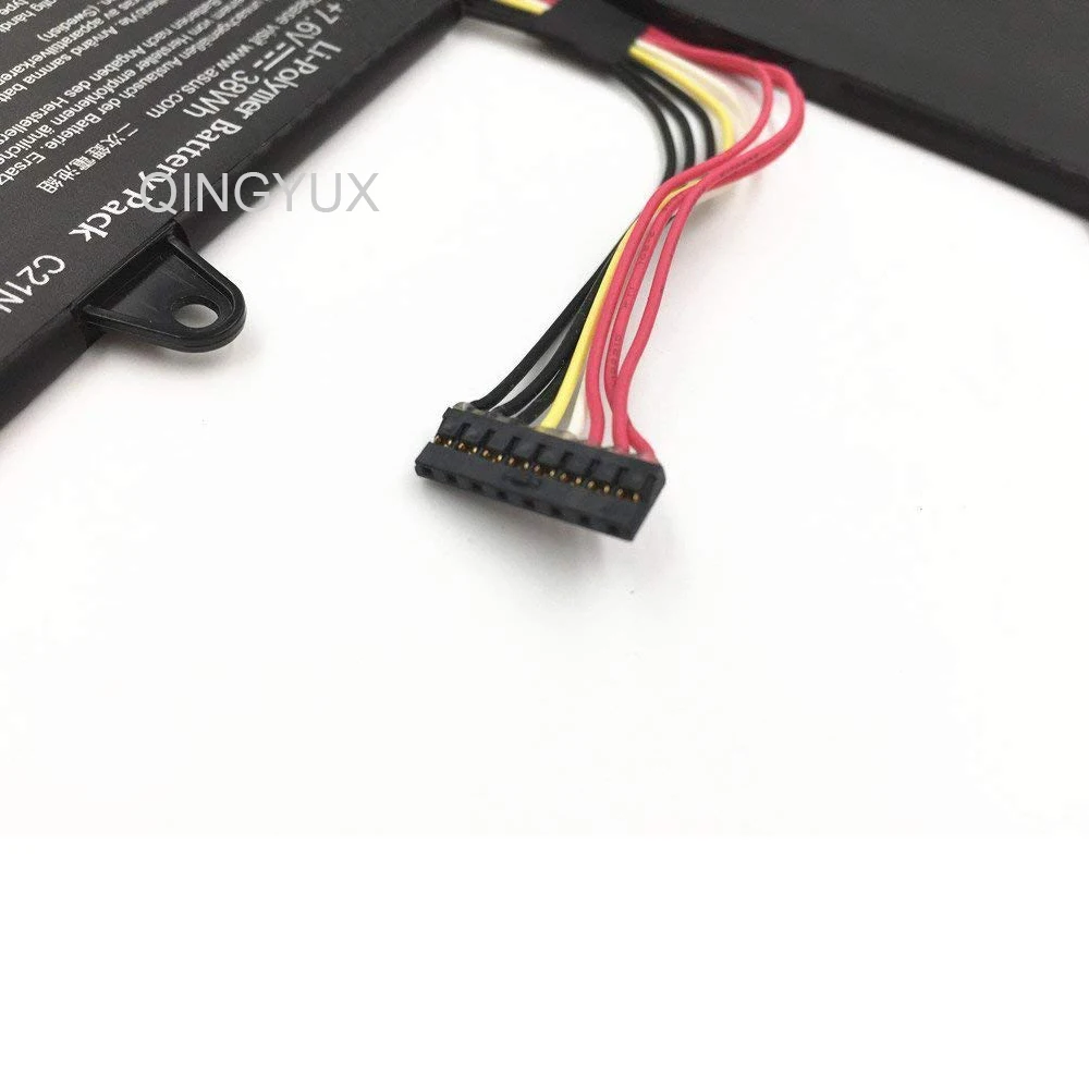 QINGYUX Новый 7 6 В 38Wh 4840 мАч C21N1414 Аккумулятор для ноутбука ASUS X205TA EeeBook X205 (X205TA-02) |