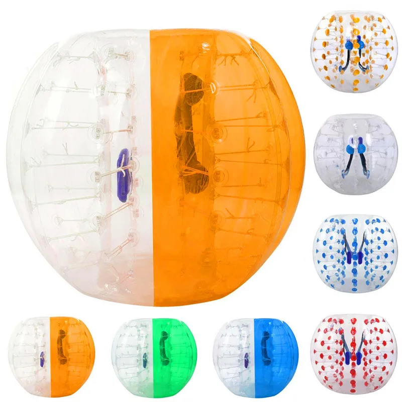 Free Shipping 1.2m 1.5m 1.7m Human Inflatable Bubble Soccer Ball Inflatable Bumper Ball Inflatable Zorb Ball Bubble Football